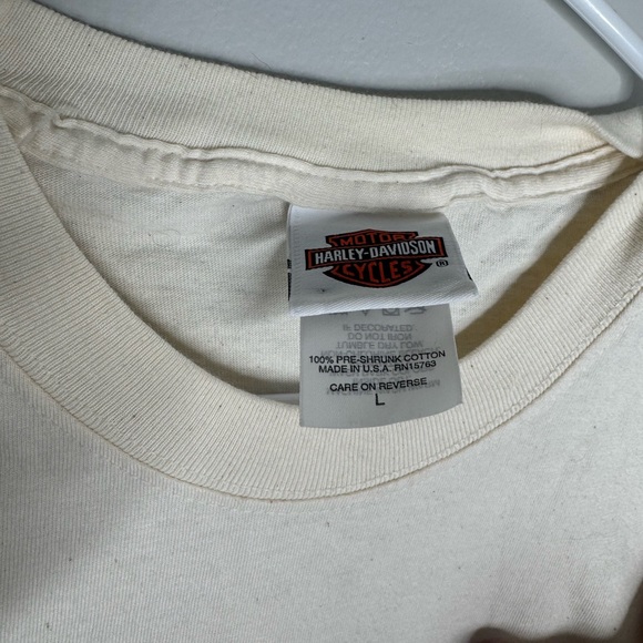 Harley-Davidson White Graphic Tee - Picture 5 of 5